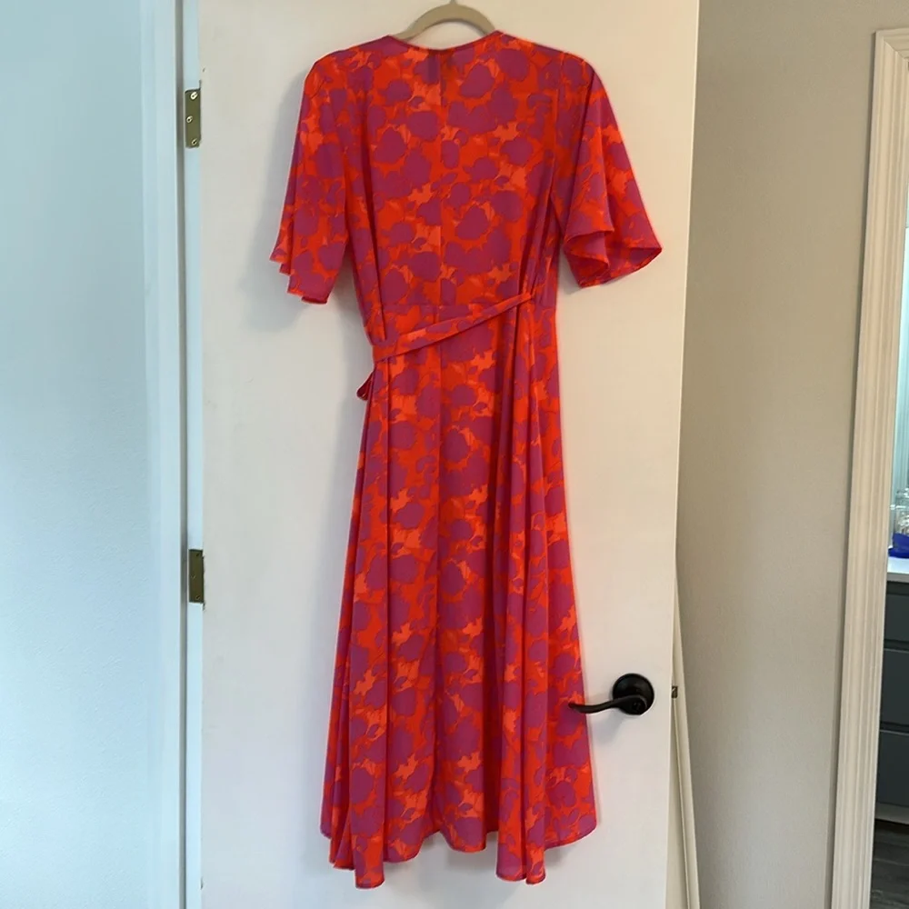 Nordstrom Bobeau Orna midi wrap dress - Picture 11 of 14